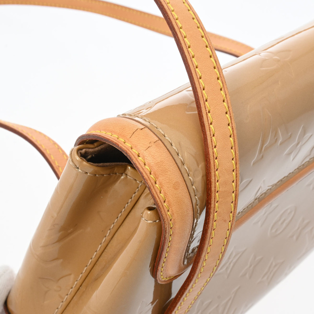 Louis Vuitton Vernis Monogram Bay Handbag Biscayne Noisette - Picture 9 of 11